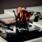 MAC makeup brush set